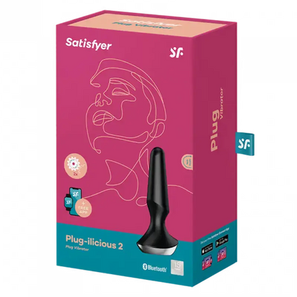 Satisfyer Bluetooth Butt Plug Sex Toy Plug-ilicious 2 Anal Plug  Anal Plug Sex Toy