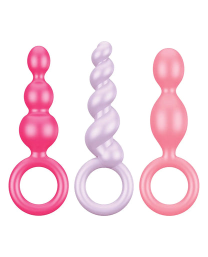 Satisfyer Booty Call (set of 3) Colored Anal Plug Set  Anal