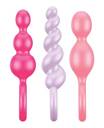Satisfyer Booty Call (set of 3) Colored Anal Plug Set  Anal