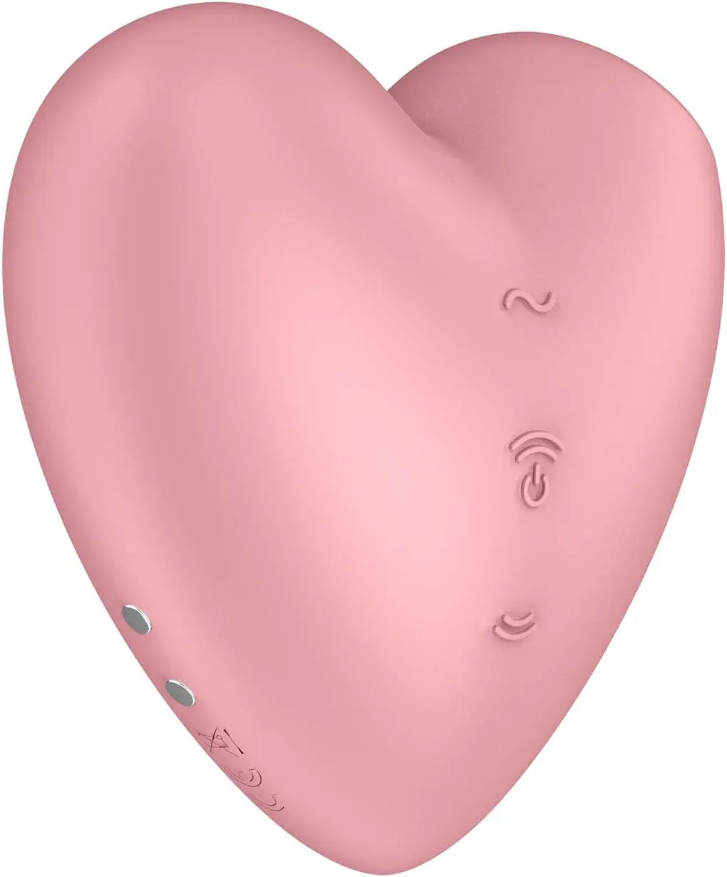 Satisfyer Cutie Heart - Pink Heart Vibrator Sex Toy  Vibrators