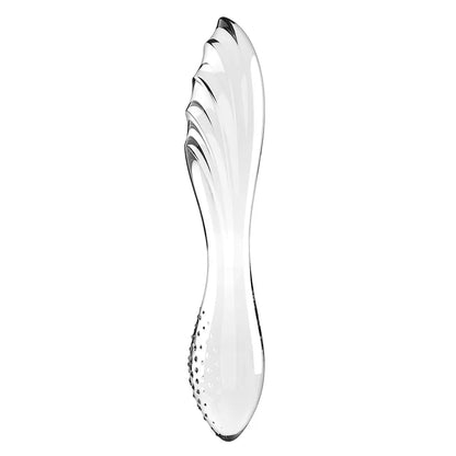 Satisfyer Dazzling Crystal - Transparent Glass Anal Dildo  Glass Dildo