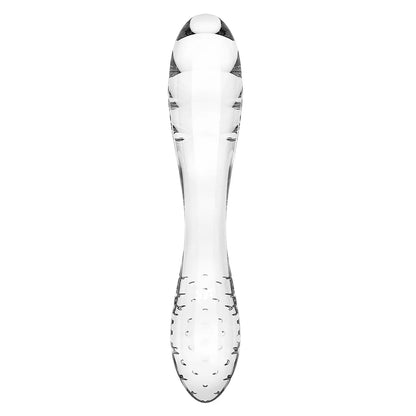 Satisfyer Dazzling Crystal - Transparent Glass Anal Dildo  Glass Dildo