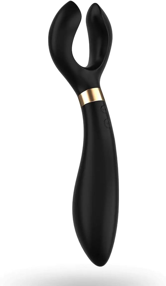 Satisfyer Endless Fun Couples Vibrator Sex Toy - Black  Vibrator