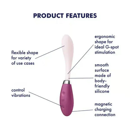 Satisfyer G-Spot Flex 3 – Flexible G-Spot Vibrator Sex Toy for Women  G-Spot Vibrator