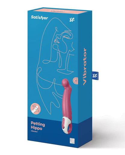 Satisfyer G-Spot Vibrator Sex Toy Petting Hippo  G-Spot Vibrator