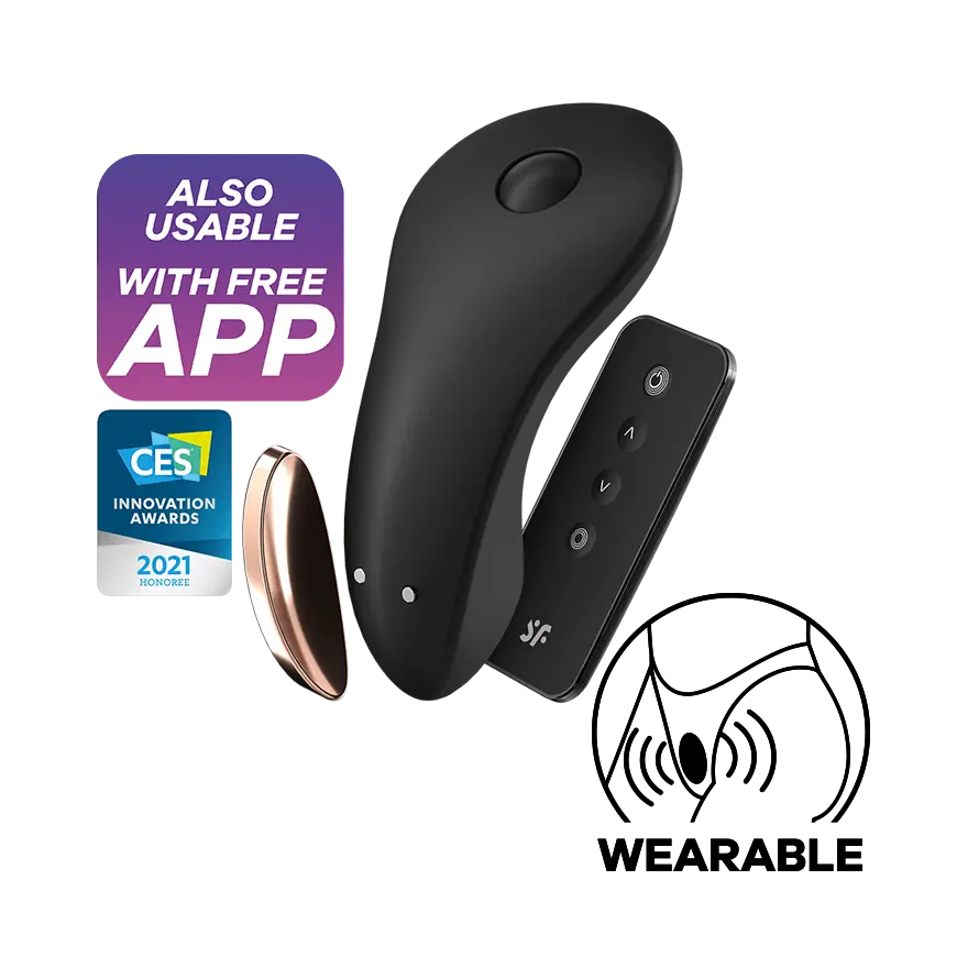 Satisfyer Little Secret Panty Vibrator Remote Control Vibrator Sex Toy  Vibrators