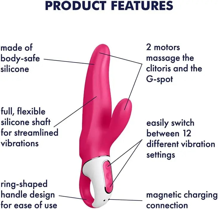Satisfyer Rabbit Sex Toy Mr. Rabbit Vibrator  Rabbit Vibrators