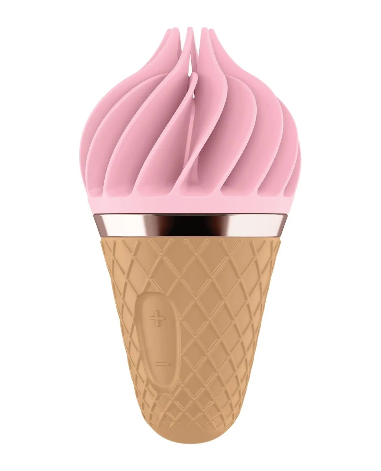 Satisfyer Sweet Treat Clitoral Stimulator Sex Toy for Women - Pink/Brown  Clitoral Stimulators