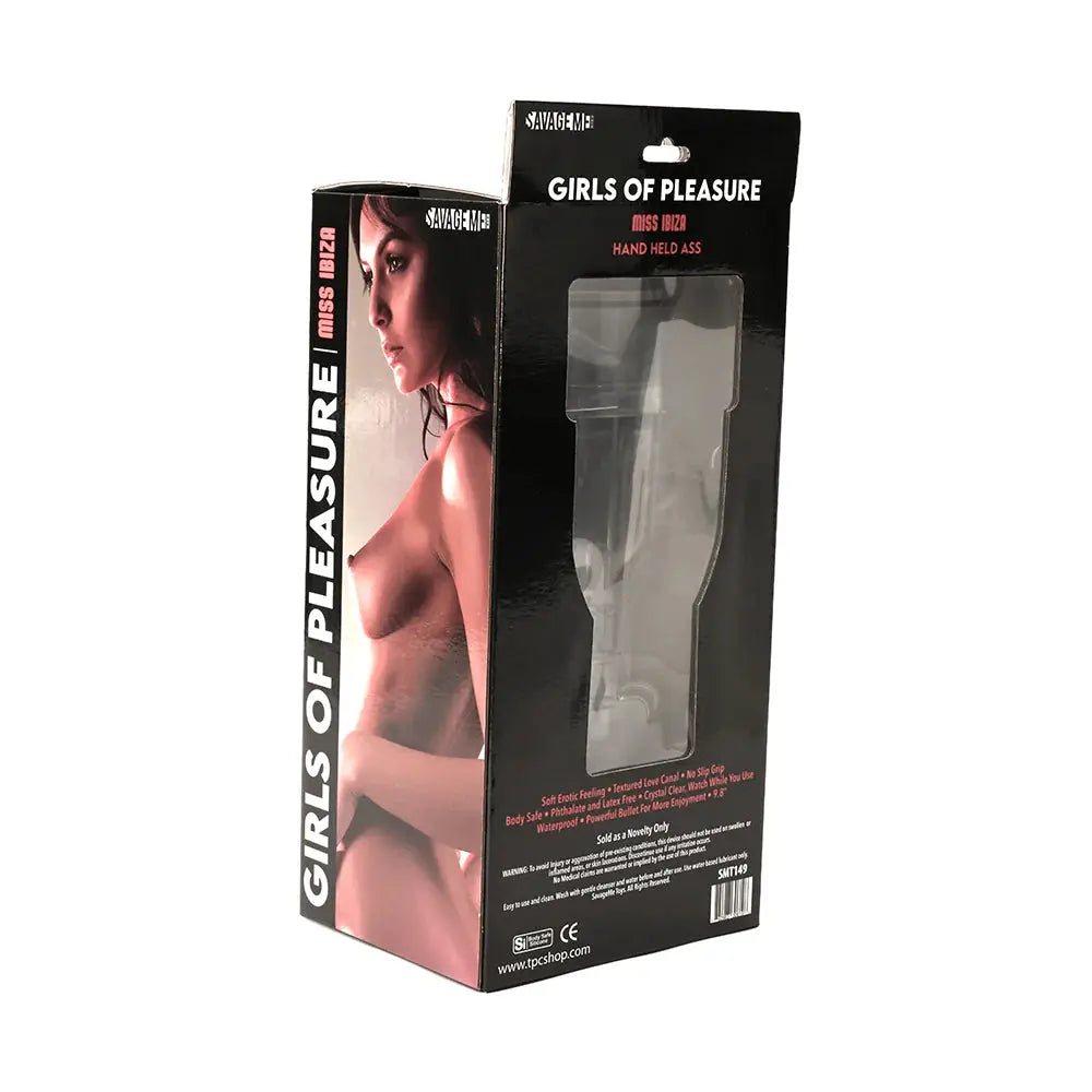 Savage Me Miss Ibiza Anal Stroker Ass Masturbator  Male Masturbators - Sex Toys for Men - Vaginas and Body Parts