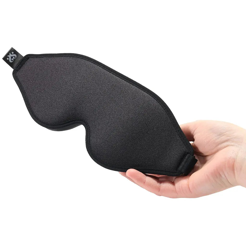 Sensory Deprivation BDSM Blindfold Total Eclipse Deluxe Blackout Mask  BDSM Mask