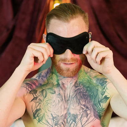 Sensory Deprivation BDSM Set Sensory Surrender Blindfold, Gag and Earplug Kit  Sensory Toys