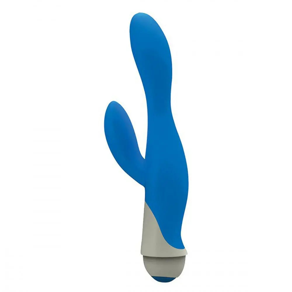 Serena 7 Speed Silicone Rabbit Vibe- Blue Rabbit Vibrator  Rabbit Vibrators