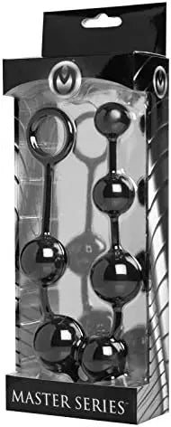 Serpent 6 Silicone Anal Beads of Pleasure Body Safe Anal Beads  Anal Beads