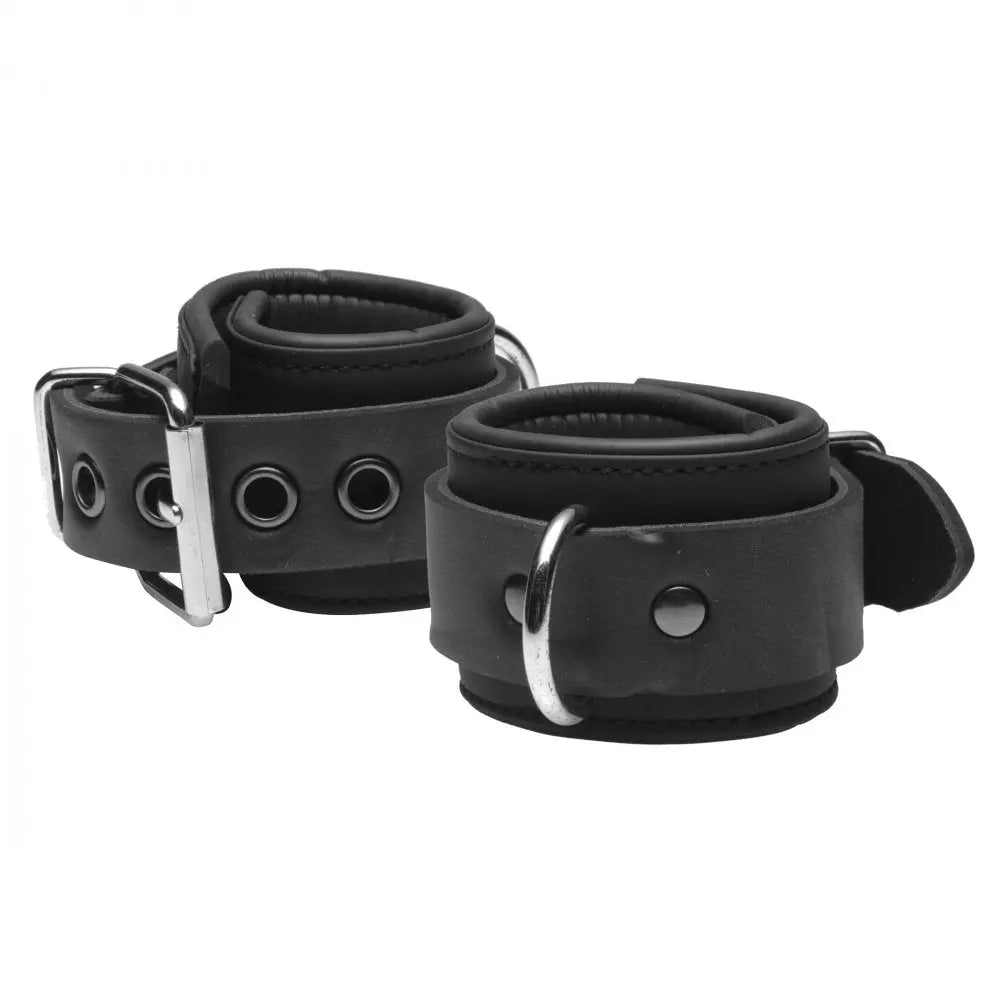 Serve Neoprene Buckle Bondage Cuffs BDSM Submissive Restraints  Restraints and Cuffs