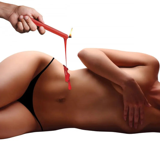 Sex Candles Wax Play Fetish Drip Candles 3 Pack - Red  Lubes, Lotions and Accessories