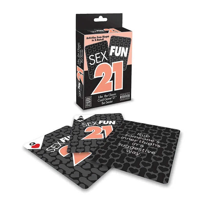 Sex Fun 21 Card Game  Games - Playing Cards