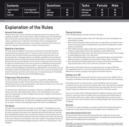 Sex Game for Couples Tease and Please Discover Your Lover Classic Edition  Games