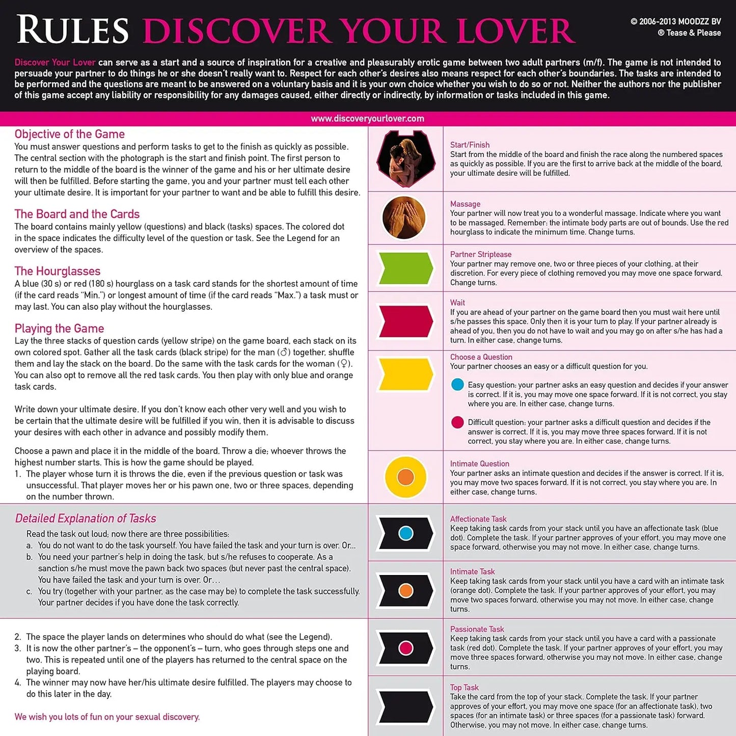 Sex Game for Couples Tease and Please Discover Your Lover Classic Edition  Games