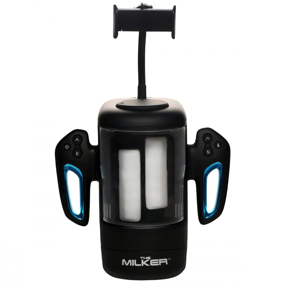 Cyber Milker Stroking and Vibrating Male Masturbator with Phone BBD Brands Cyber Milker Stroking and Vibrating Male Masturbator with Phone BBD Brands
