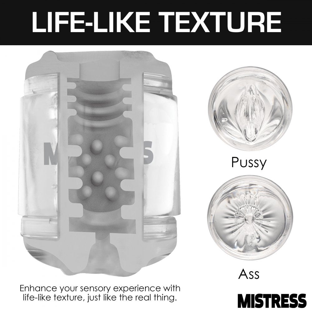 Double Shot Pussy and Ass Stroker Male Masturbator Manual Stroker BBD Brands Double Shot Pussy and Ass Stroker Male Masturbator Manual Stroker BBD Brands