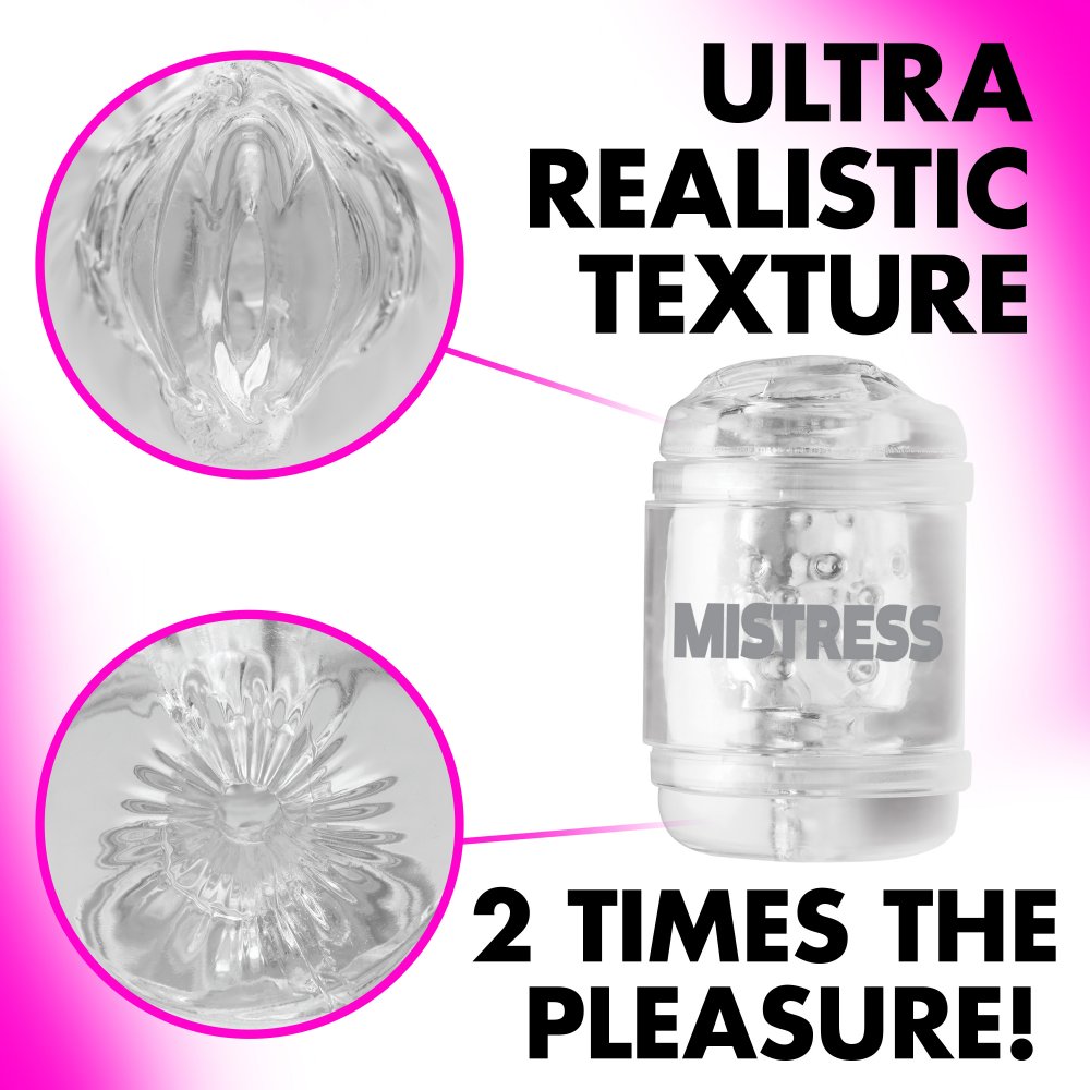 Double Shot Pussy and Ass Stroker Male Masturbator Manual Stroker BBD Brands Double Shot Pussy and Ass Stroker Male Masturbator Manual Stroker BBD Brands