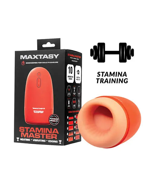 Sex Toy for Men Maxtasy Sexual Stamina Master Heat up Vibrating Stroker  Sex Toy for Men