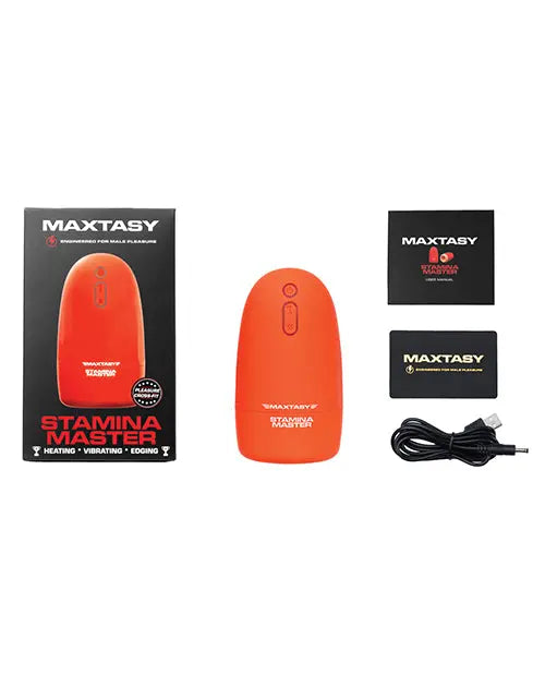 Sex Toy for Men Maxtasy Sexual Stamina Master Heat up Vibrating Stroker  Sex Toy for Men