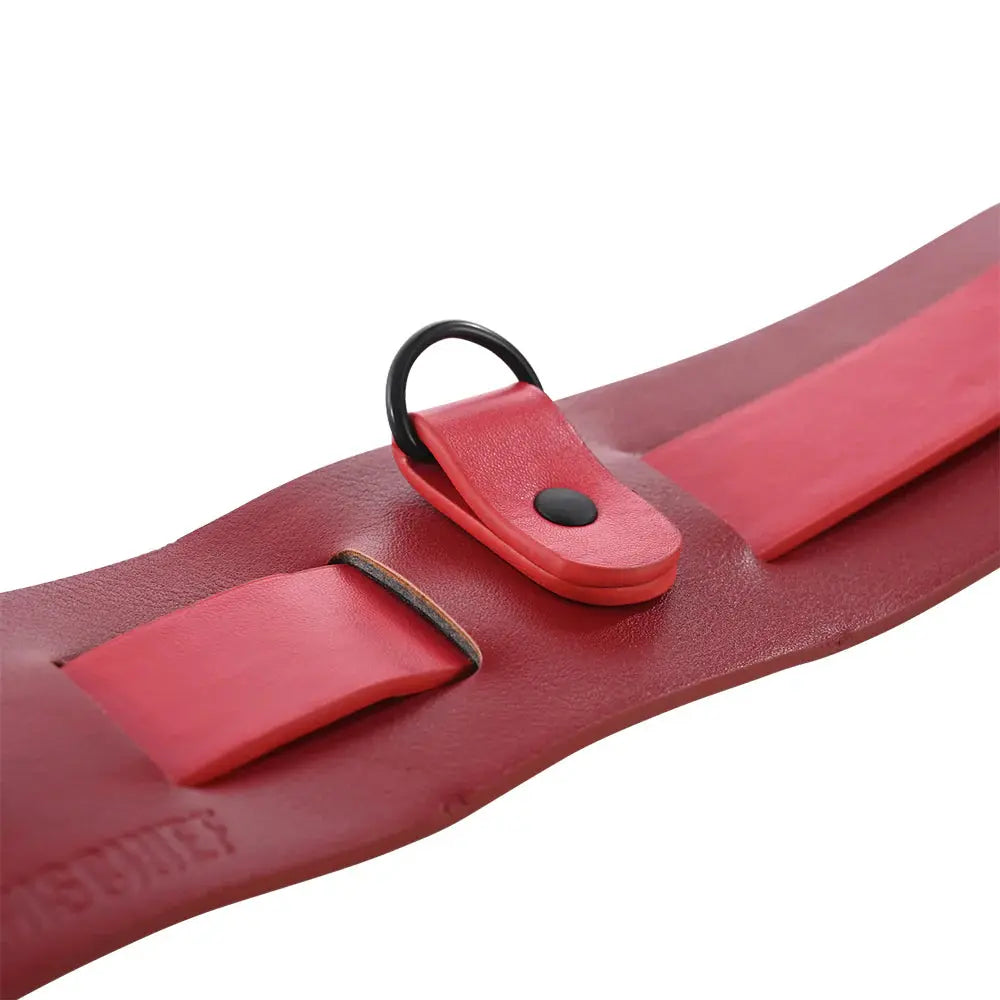 Sex and Mischief Bondage Belt with Restraints Exs and Ohs Bound and Belted  Fetish - Cuffs & Restraints