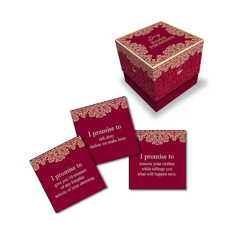 Sexy Boudoir Promises Cards  Games - Couples