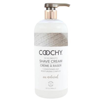 Shave Cream - Au Natural 32oz | 946mL  Lubes, Lotions and Accessories