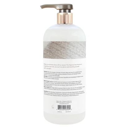 Shave Cream - Au Natural 32oz | 946mL  Lubes, Lotions and Accessories