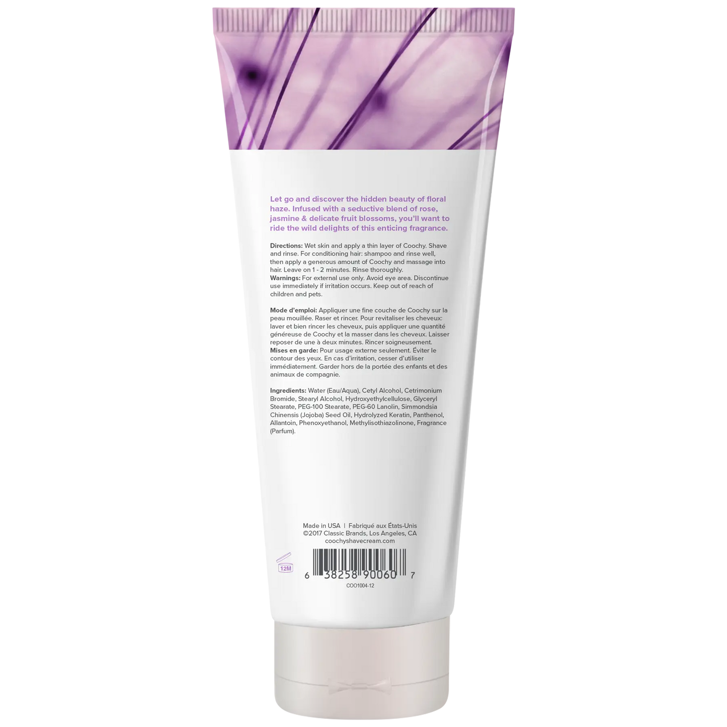 Shave Cream - Floral Haze 12.5oz | 370mL  Lubes, Lotions and Accessories
