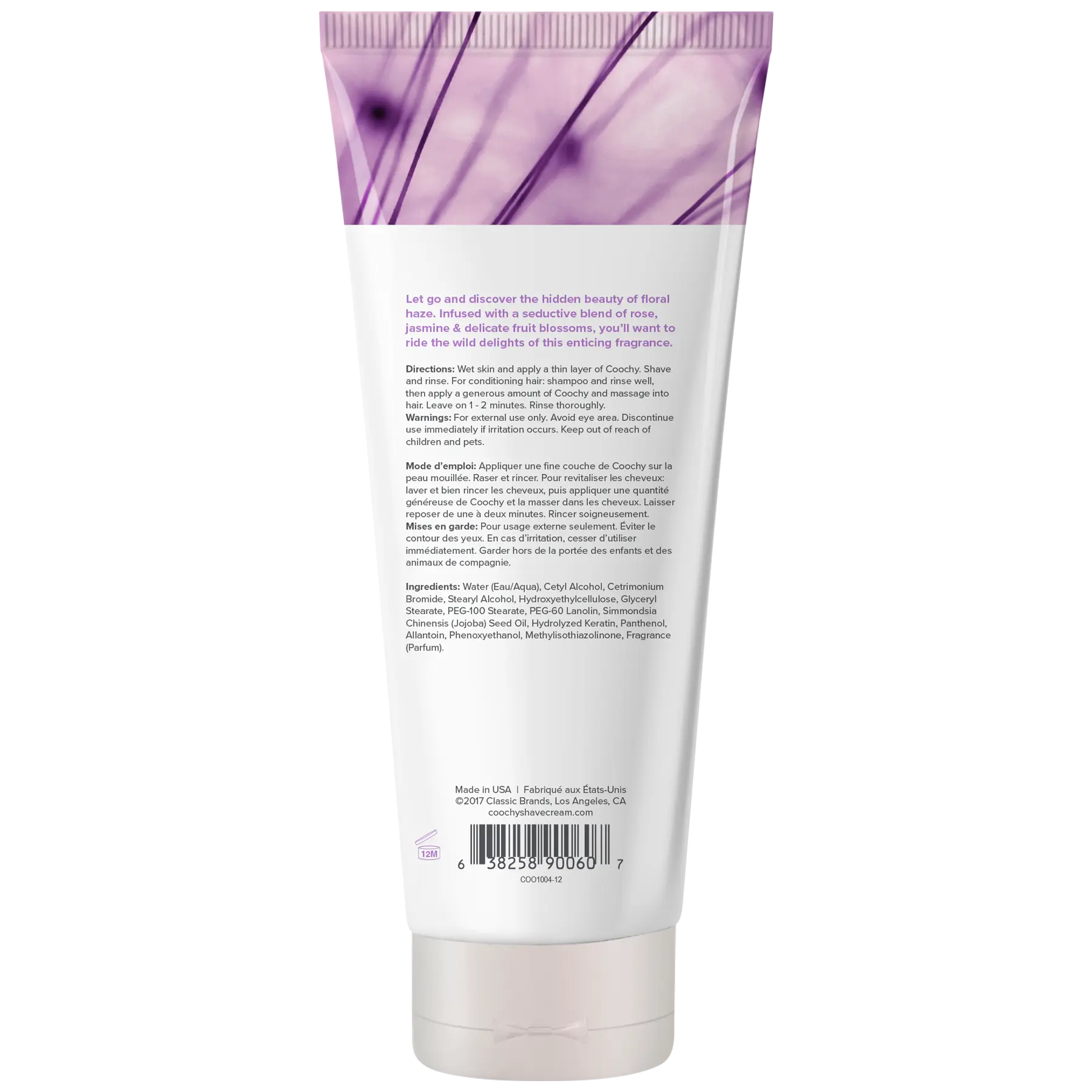 Shave Cream - Floral Haze 12.5oz | 370mL  Lubes, Lotions and Accessories