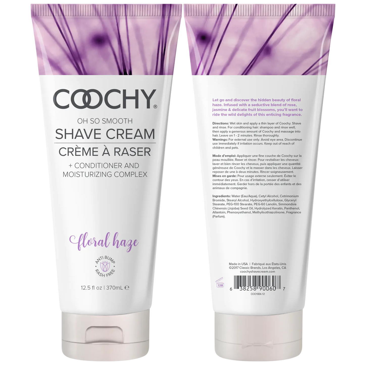Shave Cream - Floral Haze 12.5oz | 370mL  Lubes, Lotions and Accessories