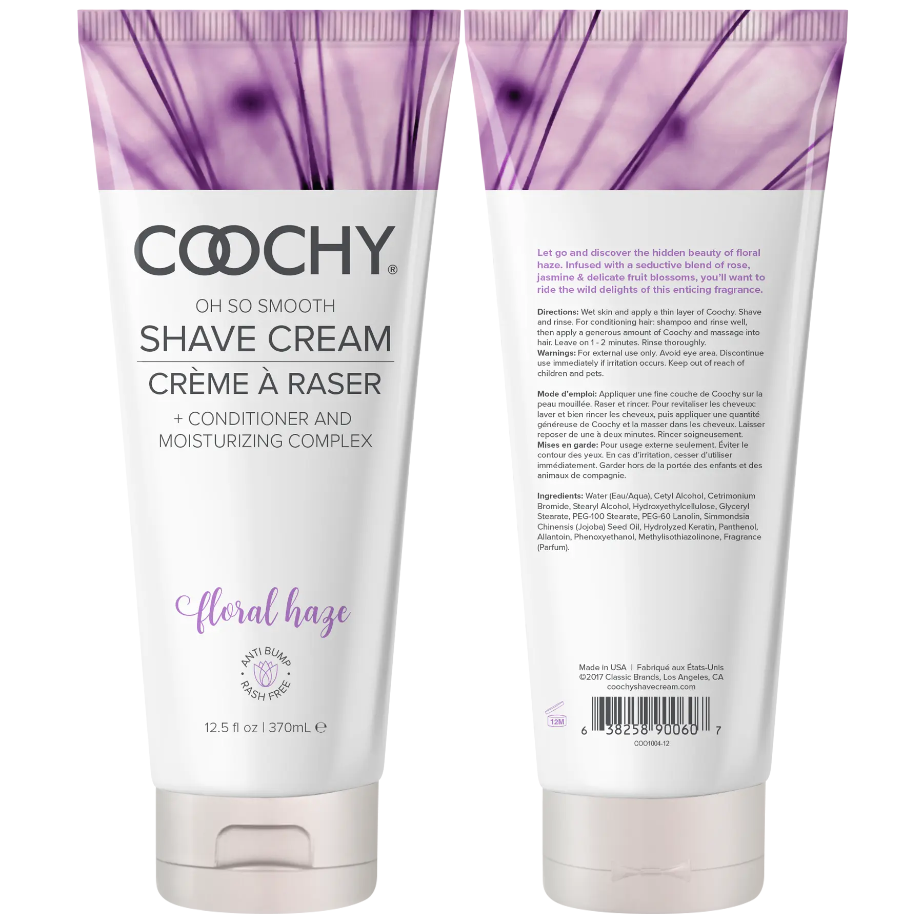 Shave Cream - Floral Haze 12.5oz | 370mL  Lubes, Lotions and Accessories