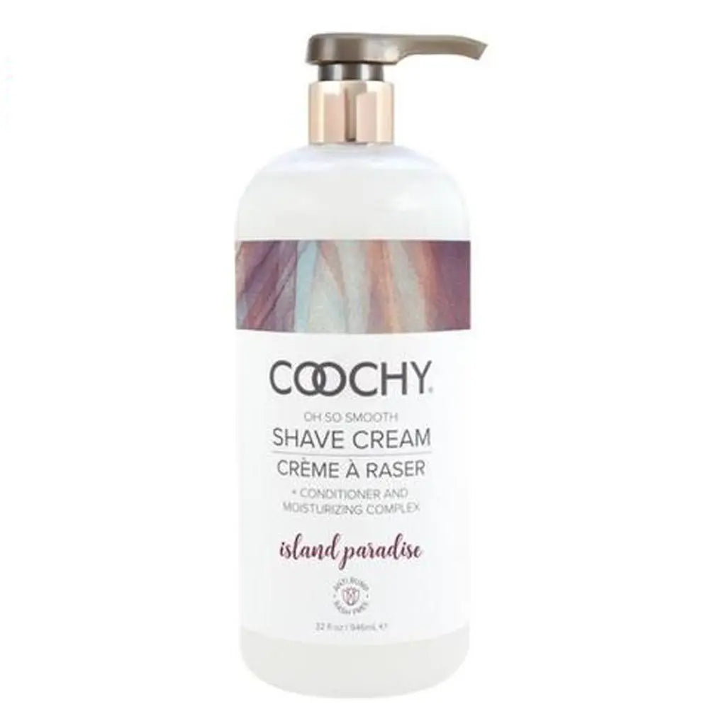Shave  Cream - Island Paradise 32oz  Lubes, Lotions and Accessories