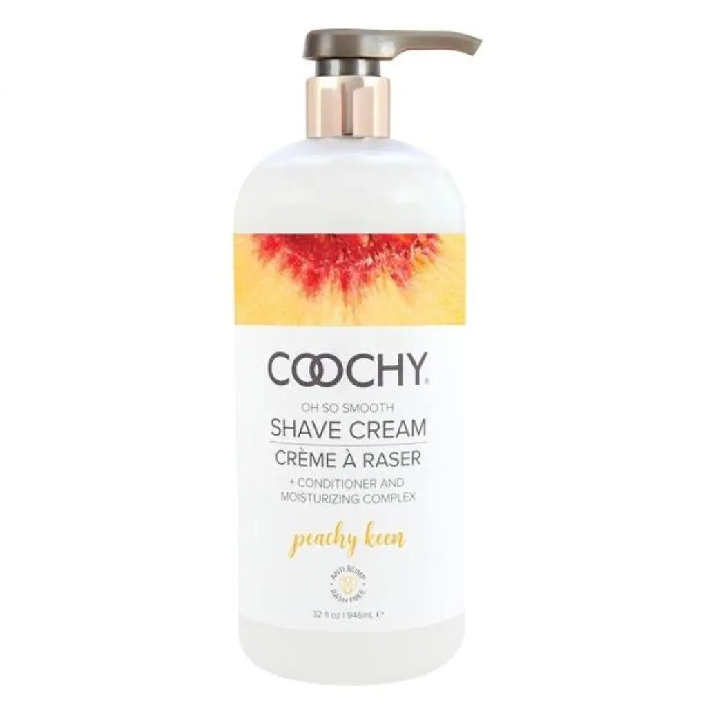 Shave Cream - Peachy Keen  32oz  Lubes, Lotions and Accessories