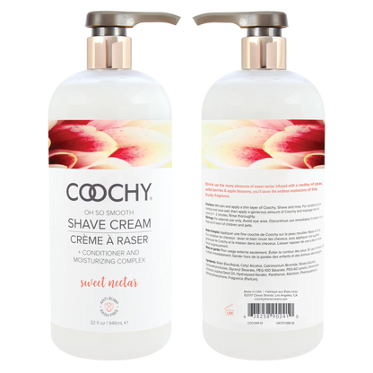 Shave Cream - Sweet Nectar 32oz | 946mL  Lubes, Lotions and Accessories