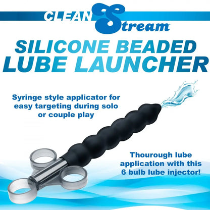 Silicone Beaded Lubricant Launcher  Lubes, Lotions and Accessories