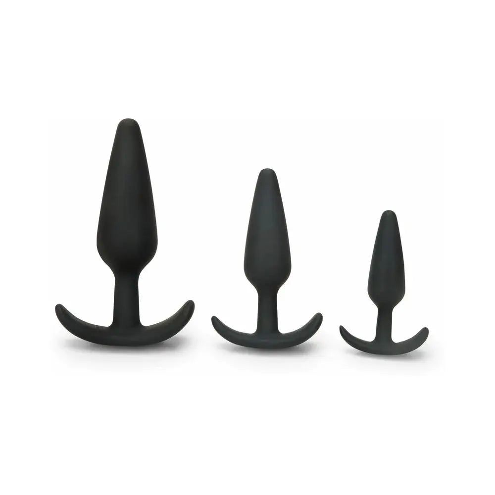 Silicone Butt Plug Wide Base Anal Training Kit  Anal - Kits