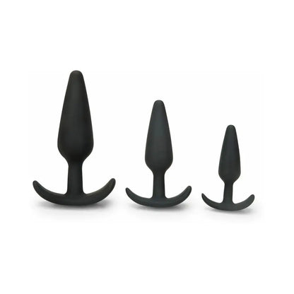 Silicone Butt Plug Wide Base Anal Training Kit  Anal - Kits
