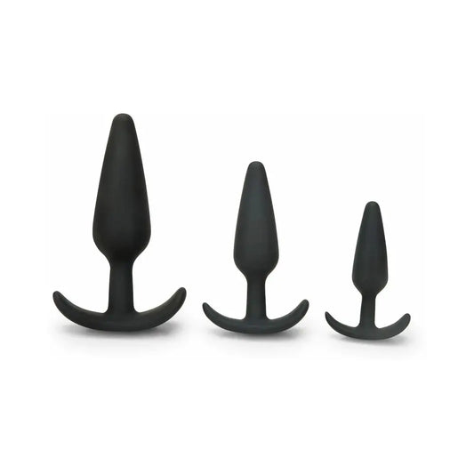 Silicone Butt Plug Wide Base Anal Training Kit  Anal - Kits