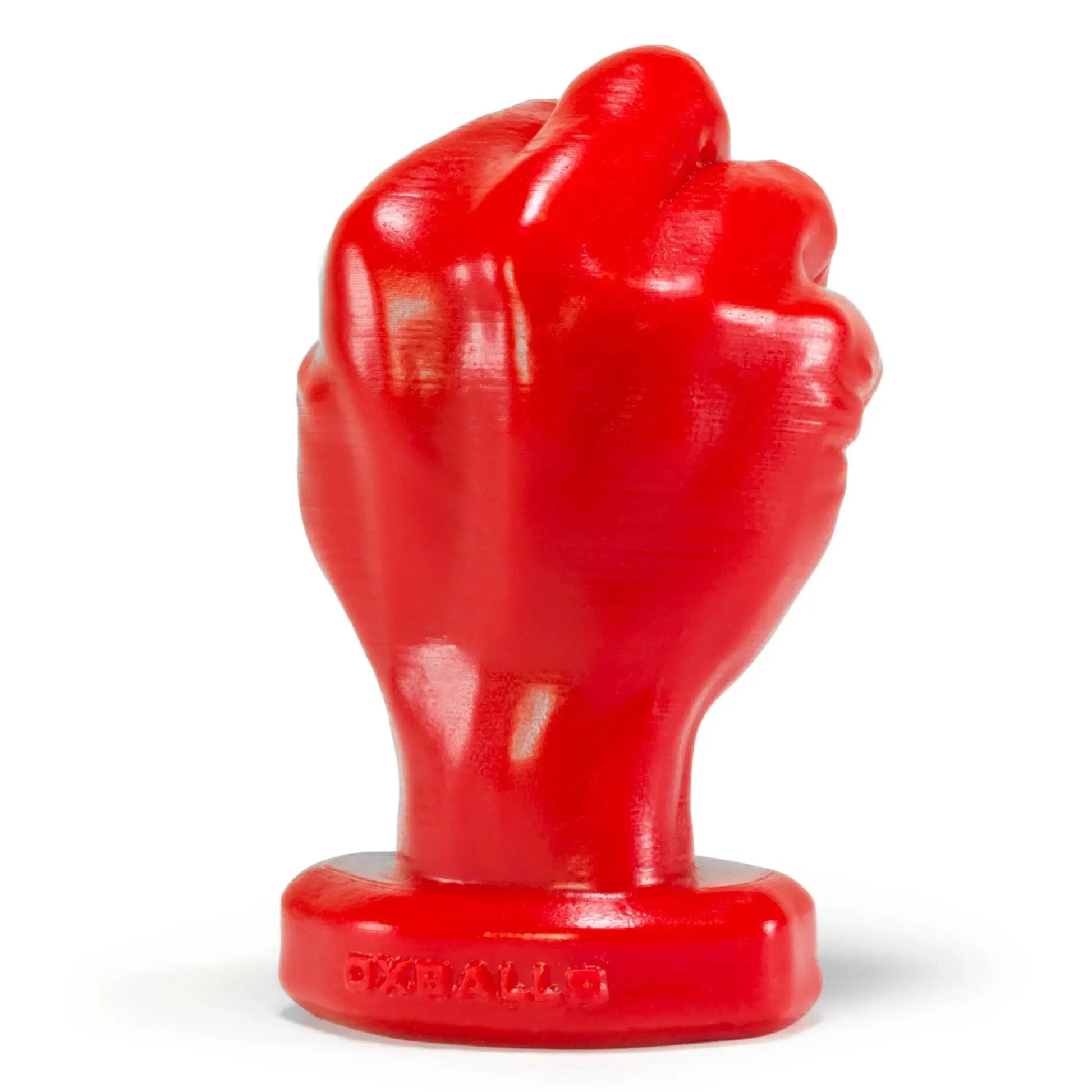 Silicone Fist Plug Buttplug RED Small  Anal
