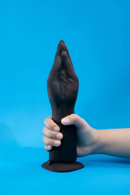 Silicone Fisting Dildo Vibrating Hand Anal Stretcher  Anal Training