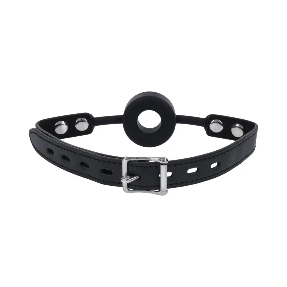 Silicone Ring Gag - Breathable Open Mouth BDSM Gag  Ring Gag