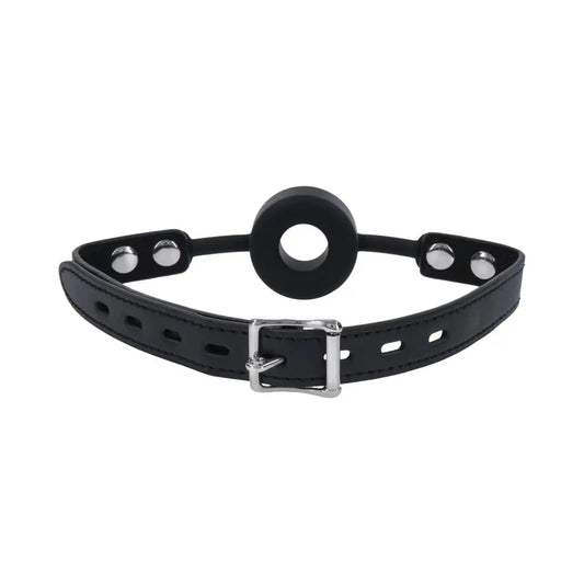 Silicone Ring Gag - Breathable Open Mouth BDSM Gag  Ring Gag