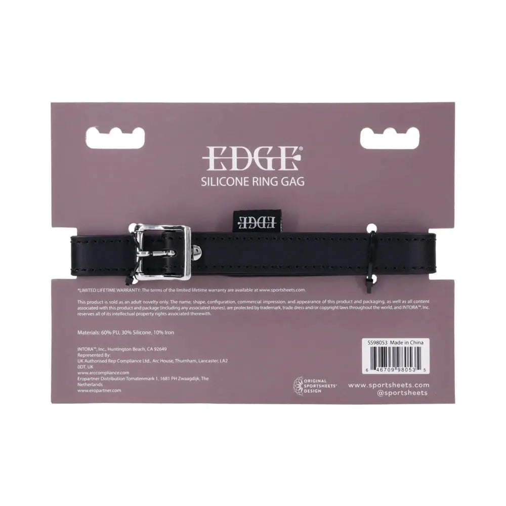 Silicone Ring Gag - Breathable Open Mouth BDSM Gag  Ring Gag
