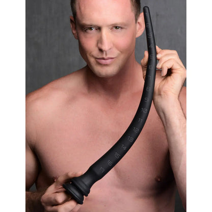 Silicone Tapered Anal Hose - 18 Inch Long Anal Sex Toy  Deep Anal Toy