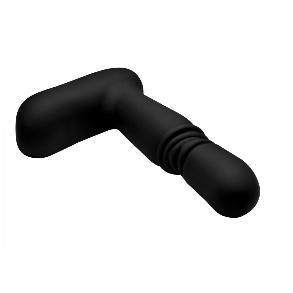 Silicone Thrusting Anal Plug With Remote Control  Prostate Play