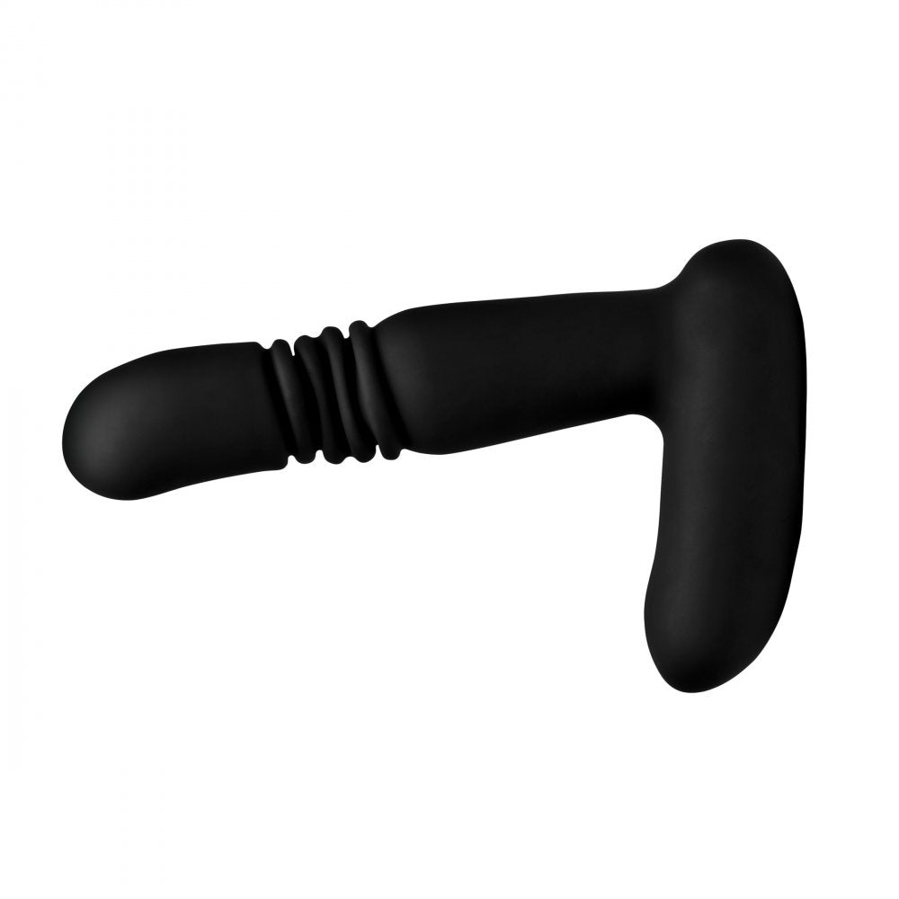 Silicone Thrusting Anal Plug With Remote Control  Prostate Play